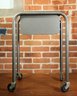 Vintage 1920's Machine Age Small Rolling Table / Stand