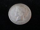 U.S. 1922 D Peace Silver Dollar