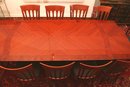 Excelsior Italian Lacquer Deco Inspired Dining Room Table And 12 Chairs
