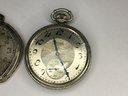 Lot Of Three (3) Antique Pocket Watches - Two Elgin One Illinois - All Need Restoration - Nice Lot