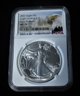U.S. 2021 Type 2 Eagle Silver Dollar, NGC-MS70 Early Release
