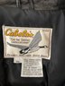 Men's Cabela's Goose Down Filled Leather Full Zip Vest- Size XL