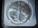 U.S. 2021 Type 2 Eagle Silver Dollar, NGC-MS70 Early Release