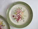 Two Rose Garden Platters By Royal Albert, Portugal