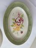 Two Rose Garden Platters By Royal Albert, Portugal