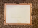 Framed Lithograph 'Shore View' Pencil Signed & Numbered