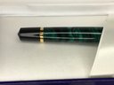 Fabulous Like New WATERMAN Malachite Fountain Pen In Original Box With Cartridge And Booklet - Very Nice !