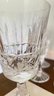 A Lot Of WATERFORD Lismore ? Goblets 2 Sizes - FOUR Approx 8' And THREE Approx 7'