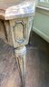 A Vintage Carved Triangle Side Table