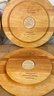 A Set Of FOUR Signed John McLeod Wood Turned Plated Made For Williams-Sonoma