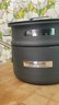 A  CALPHALON 2 1/2 Quart Pot With Strainer Basket And Lid