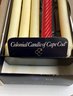 A Group  Of Brand New Candle By Colonial Candle Of Cape Cod & Del Mar