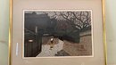 A Japanese Woodblock Print 'Persimmon Lined Street ' By Kiyoshi Saito (Japan, 1907-1997) -