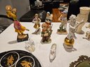 Box Lot Of Small Figurines Group Of Vintage Porcelain Figurines
