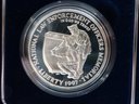 1997 National Law Enforcement Proof Silver Dollar Coin