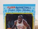 Vintage Original 1988 Fleer Michael Jordan Basketball Card Sticker
