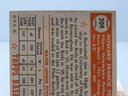 Original Vintage 1952 Topps Howie Fox Baseball Card
