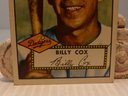 Original Vintage 1952 Topps Billy Cox Baseball Card