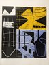 Marina Adams 1986 Limited Edition Abstract Lithograph