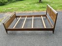 Mid Century Walnut Full Size Bed Frame