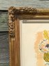 Listed Artist Marcel Vertes Framed Lithograph Of A Lady #9
