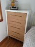 Mitchell Gold And Bob Williams Five Drawer Dresser With Brass Pulls 1 Of 2