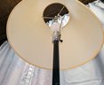 MCM Black & Chrome Table/Desk Lamp With Shade