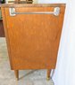 Vintage MCM  3 Drawer Side Table (With Easily Removable Towel Bar)
