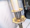 Antique French Empire Candlestick Lamp