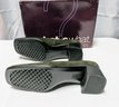 Ladies What's What By Aerosoles,  Green Velvet Shoes - Size 8.5