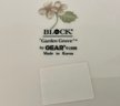Block 'Garden Grove' By Gear Circa 1989 Fine Bone China Plate 12'