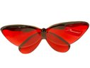 Baccarat Ruby Red Crystal 'Lucky Butterfly' Designed By By Evelyne Julienne