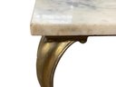 Beautiful Metal Base Marble Top Table