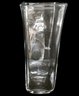 Stunning Tall Handmade Simon Pearce Square Glass Vase 16'