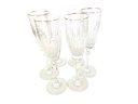 Twelve Waterford - Marquis Collection 'Hanover Gold' Champagne Flutes 8.75'