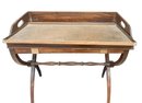 Butlers Table With Tray Lined With Copper