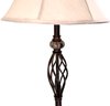 Tall Vintage Iron Floor Lamp 60'