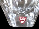Orrefors 'Onion' Crystal Bowl Designed By Lars Hellsten Circa 197O