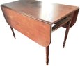 Exceptional Antique 19th C. Drop Leaf Table 42' X 21' X 29'