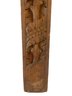 Ornately Hand Carved Antique Wood Column 51' Long