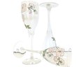 Three Vintage Perrier-Jouet Champagne Flutes 7.5'NEED