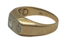 Men's 10K Gold And Diamond Ring 3.0 DWT