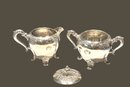 Vintage Wallace 'Normandie' Sterling Silver Tea Set 61.07 Ozt