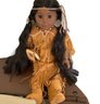 American Girl Doll' Kaya' With Her Teepee And Campfire (I)