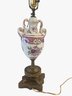 19th Century Edge Samson Fametle Rose Porcelain Lamp