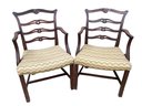 Pair Of Vintage Side Chairs