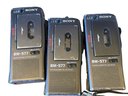 Eight Vintage SONY Digital Mini Cassette Recorders