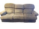 Lazy Boy Couch Tan With 2 Recliners Build In Very Good Condition