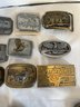 Assorted Set Of 16 Vintage Remington Belt Buckles