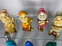 Mid Century Vintage Musical Gnome Set - Set Of 7